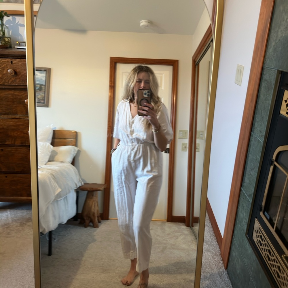 White Jumpsuit